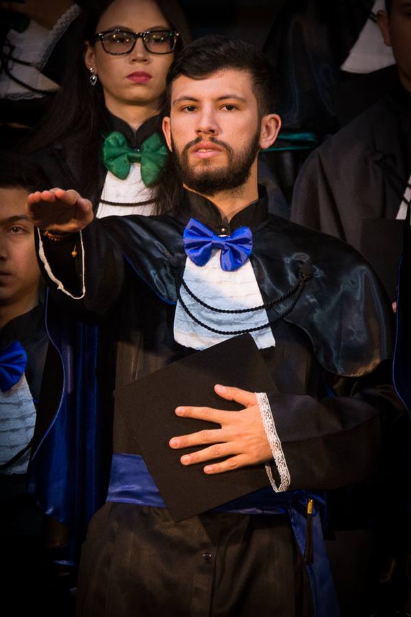 Cerimônia de formatura em Uberaba